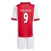 Ajax Kasper Dolberg #9 Domáci Detský futbalový dres 2025-26 Krátky Rukáv (+ trenírky)